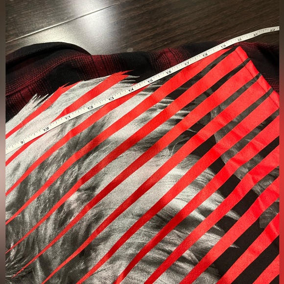 MARCELO BURLON iamens eagle print plaid check shirt - Picture 7 of 14